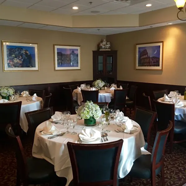 Rose Room private function room at Mezza Luna
